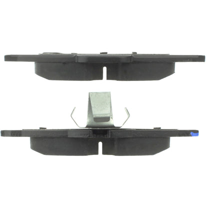 Centric Parts Disc Brake Pad Set Semi-Metallic with Shims for 2000-2008 Chevrolet Astra, 2007-2008 Meriva 102.13610