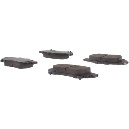 Centric Parts Disc Brake Pad Set Semi-Metallic with Shims for 2010-2015 Lexus RX350, RX450h; 2014-2019 Toyota Highlander; 2016-2018 Mirai; 2012-2017 Prius V; 2011-2022 Sienna