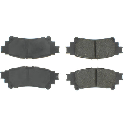 Centric Parts Disc Brake Pad Set Semi-Metallic with Shims for 2010-2015 Lexus RX350, RX450h; 2014-2019 Toyota Highlander; 2016-2018 Mirai; 2012-2017 Prius V; 2011-2022 Sienna