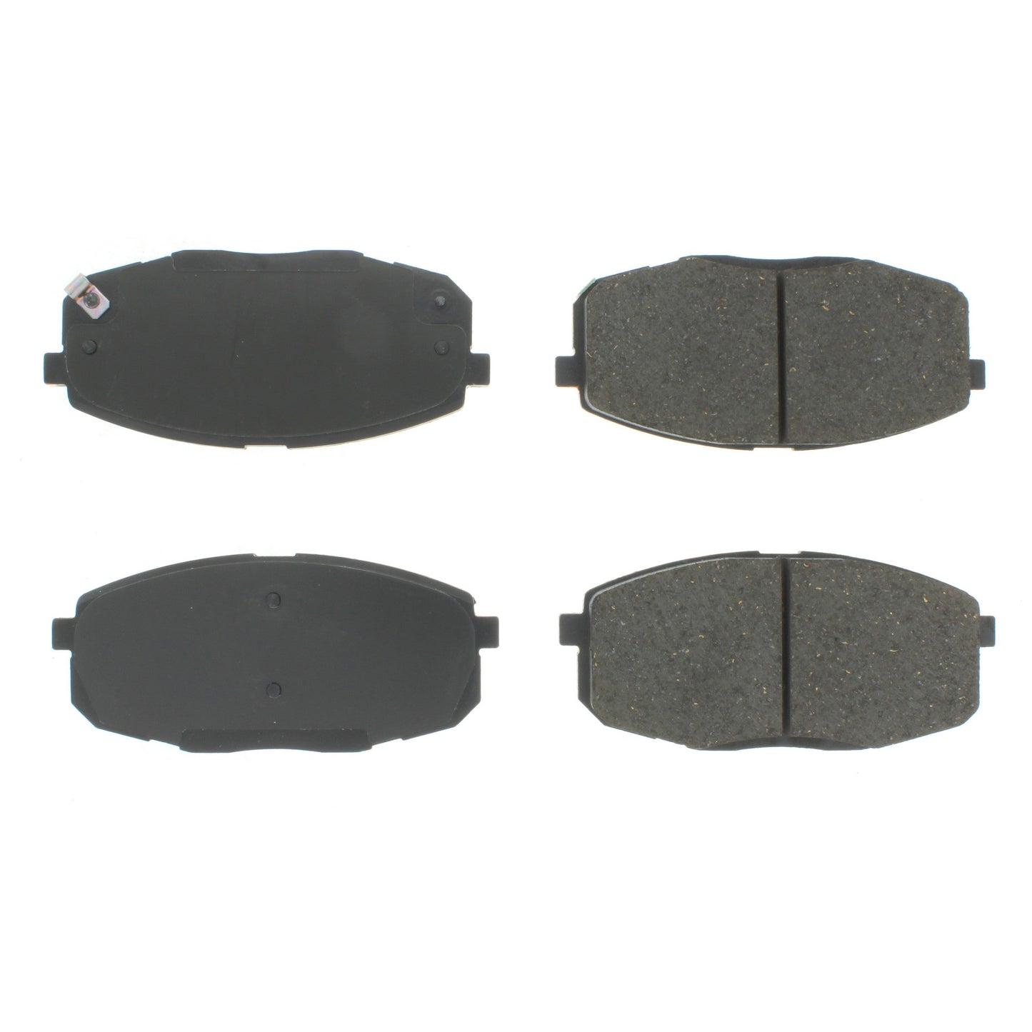 Centric Parts Disc Brake Pad Set Semi-Metallic with Shims for 2009-2013 Hyundai Elantra, Kia Forte 102.13970
