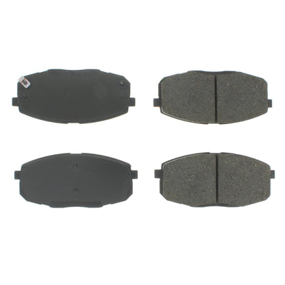 Centric Parts Disc Brake Pad Set Semi-Metallic with Shims for 2009-2013 Hyundai Elantra, Kia Forte 102.13970