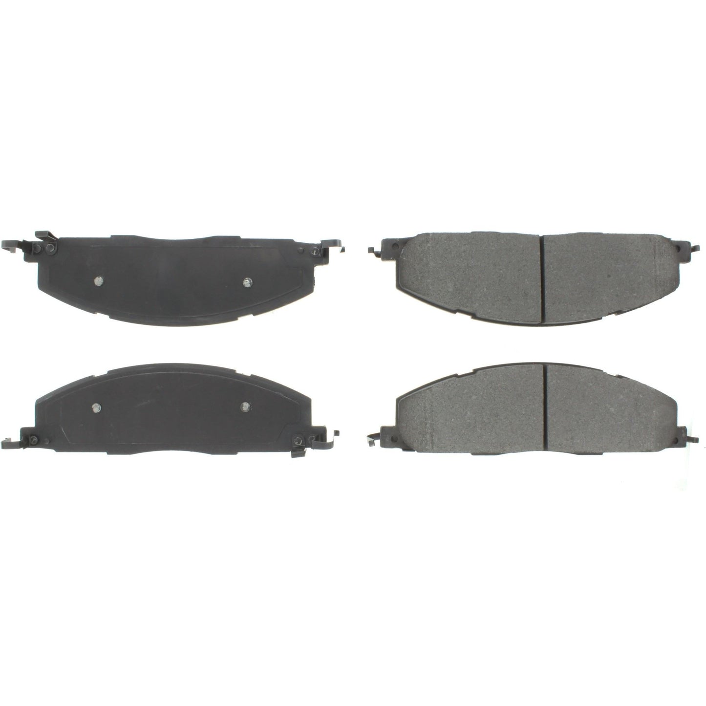 Centric Parts Disc Brake Pad Set Semi-Metallic with Shims for 2009-2010 Dodge Ram 2500 3500 4000 102.14000