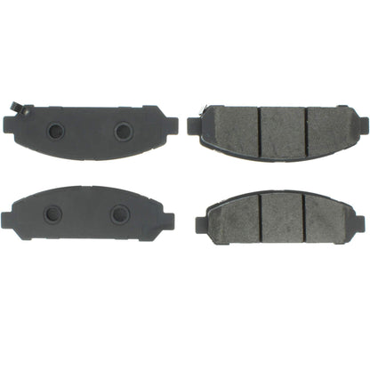 Centric Parts Disc Brake Pad Set Semi-Metallic with Shims for 2009-2016 Toyota Venza 102.14010