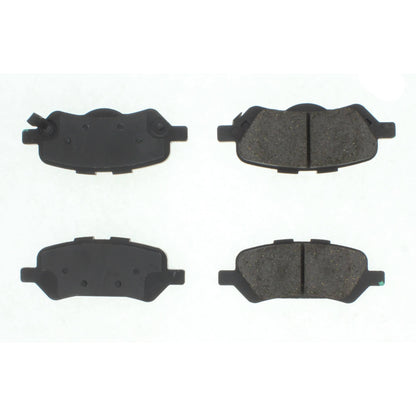 Centric Parts Disc Brake Pad Set Semi-Metallic with Shims for 2009-2016 Toyota Venza 102.14020