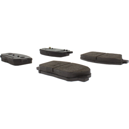 Centric Parts Disc Brake Pad Set Semi-Metallic with Shims for 2010-2016 Hyundai Genesis Coupe, 2011-2015 Kia Optima 102.14130