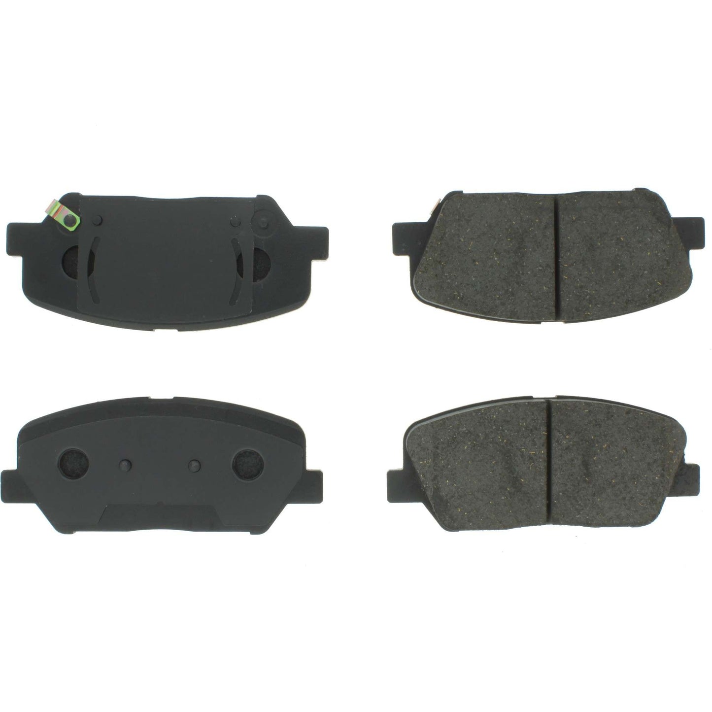 Centric Parts Disc Brake Pad Set Semi-Metallic with Shims for 2010-2016 Hyundai Genesis Coupe, 2011-2015 Kia Optima 102.14130