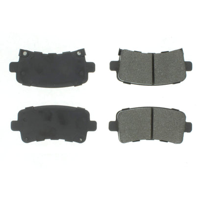 Centric Parts Disc Brake Pad Set Semi-Metallic with Shims for 2010-2017 Buick Allure LaCrosse Regal Chevrolet Malibu Saab