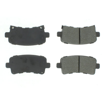 Centric Parts Disc Brake Pad Set Semi-Metallic with Shims for 2010-2017 Buick Allure LaCrosse Regal Chevrolet Malibu Saab