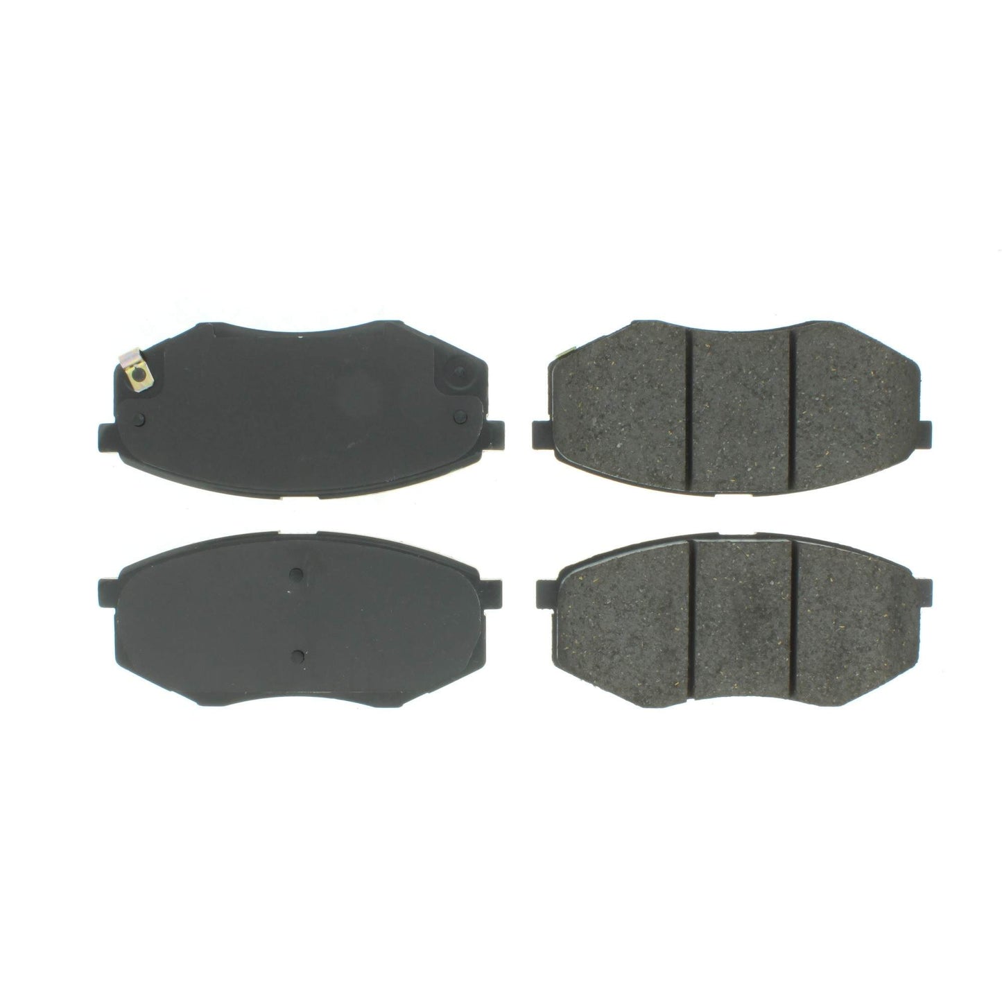 Centric Parts Disc Brake Pad Set Semi-Metallic with Shims for 2010-2011 Hyundai Tucson Kia Sportage 102.14470