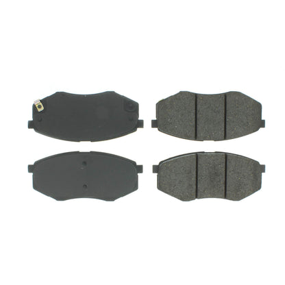 Centric Parts Disc Brake Pad Set Semi-Metallic with Shims for 2010-2011 Hyundai Tucson Kia Sportage 102.14470