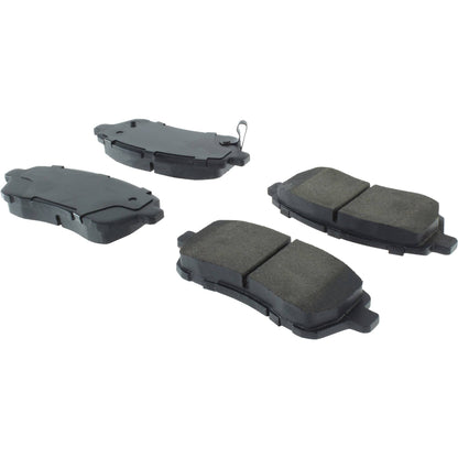 Centric Parts Disc Brake Pad Set Semi-Metallic with Shims for 2011-2019 Ford Fiesta, 2013-2015 Suzuki Swift 102.14540