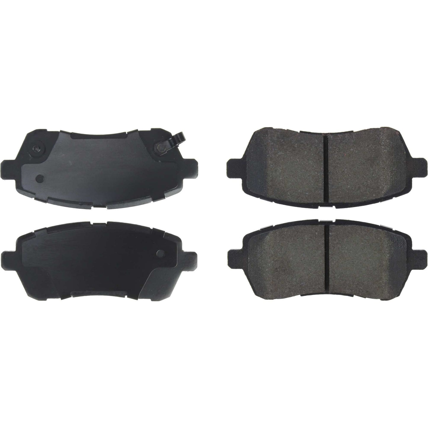 Centric Parts Disc Brake Pad Set Semi-Metallic with Shims for 2011-2019 Ford Fiesta, 2013-2015 Suzuki Swift 102.14540