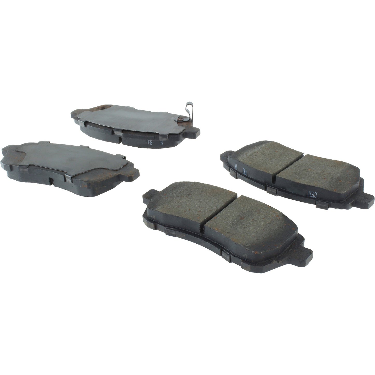 Centric Parts Disc Brake Pad Set Semi-Metallic with Shims for 2011-2015 Mazda 2 102.14541