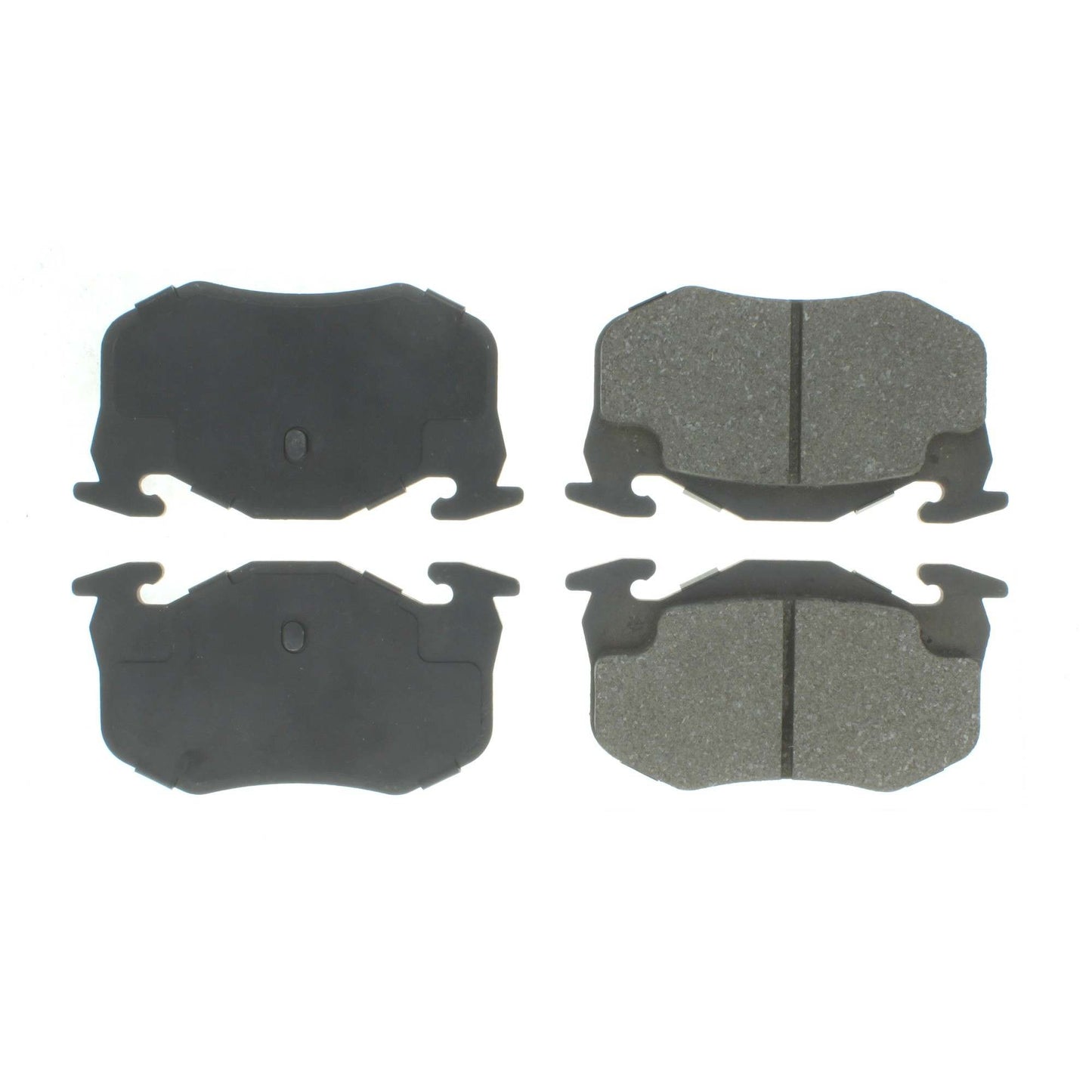 Centric Parts Disc Brake Pad Set Semi-Metallic with Shims for 2000-2009 Peugeot 206, 1997-2002 Peugeot 306, 2002-2006 Renault Clio, 2002-2006 Megane, 2009-2010 Megane