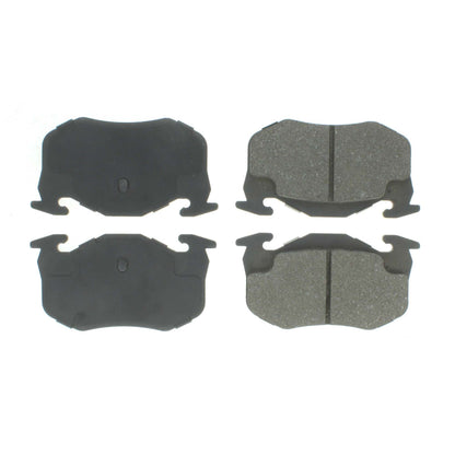 Centric Parts Disc Brake Pad Set Semi-Metallic with Shims for 2000-2009 Peugeot 206, 1997-2002 Peugeot 306, 2002-2006 Renault Clio, 2002-2006 Megane, 2009-2010 Megane