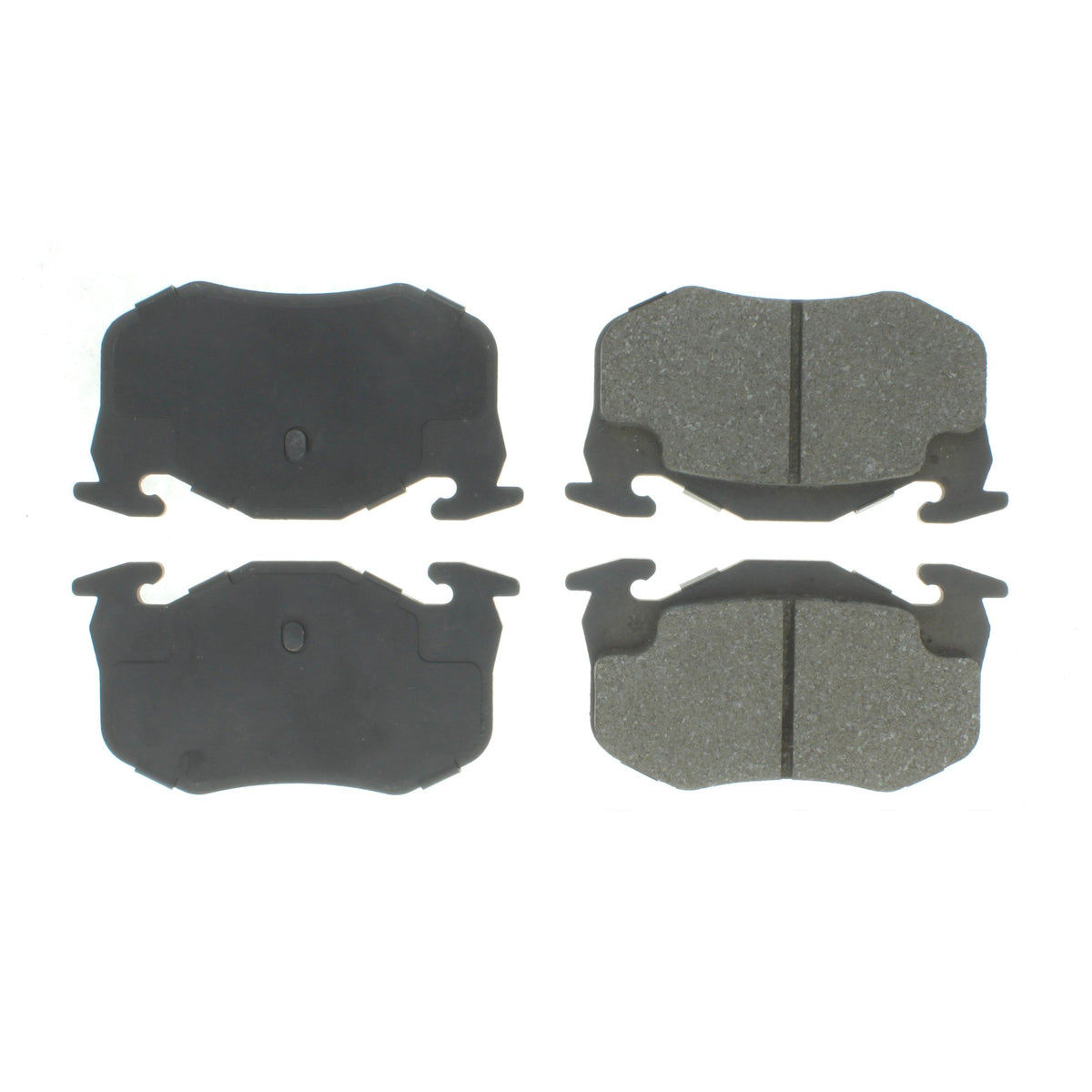 Centric Parts Disc Brake Pad Set Semi-Metallic with Shims for 2000-2009 Peugeot 206, 1997-2002 Peugeot 306, 2002-2006 Renault Clio, 2002-2006 Megane, 2009-2010 Megane