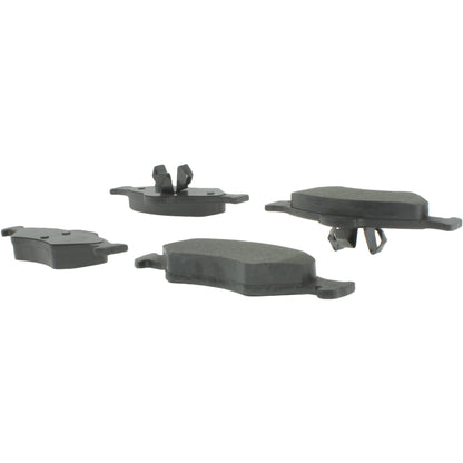 Centric Parts Disc Brake Pad Set Semi-Metallic with Shims for 2005-2009 Ford Fiesta 2007-2005 Ikon 102.14600