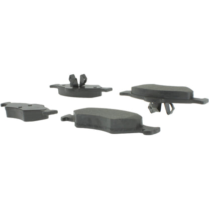 Centric Parts Disc Brake Pad Set Semi-Metallic with Shims for 2005-2009 Ford Fiesta 2007-2005 Ikon 102.14600