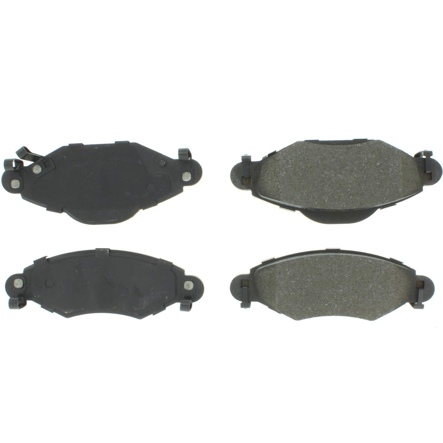 Centric Parts Disc Brake Pad Set Semi-Metallic with Shims for 2004-2005 Toyota Yaris 102.14750