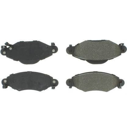 Centric Parts Disc Brake Pad Set Semi-Metallic with Shims for 2004-2005 Toyota Yaris 102.14750