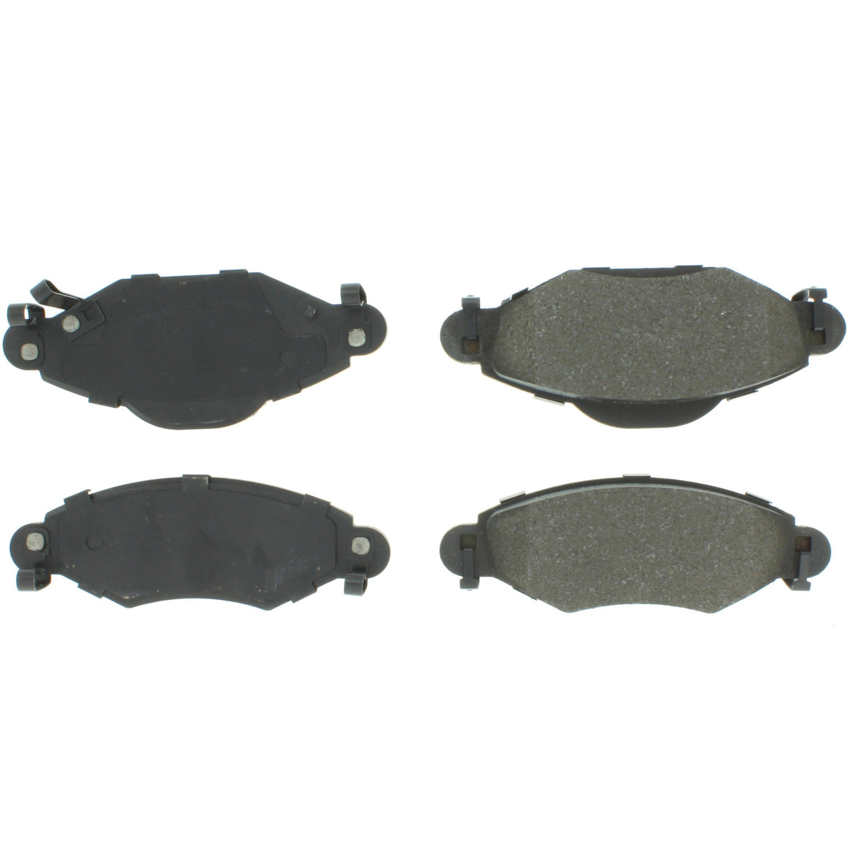 Centric Parts Disc Brake Pad Set Semi-Metallic with Shims for 2004-2005 Toyota Yaris 102.14750