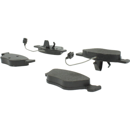 Centric Parts Disc Brake Pad Set Semi-Metallic with Shims for Alfa Romeo 147 2005-2002 147 2007 156 2004-2002 Fiat Palio 2019-2018 102.14760