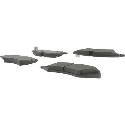 Centric Parts Disc Brake Pad Set Semi-Metallic with Shims for 2010-2017 Range Rover Discovery, Range Rover Sport, Range Rover, LR4