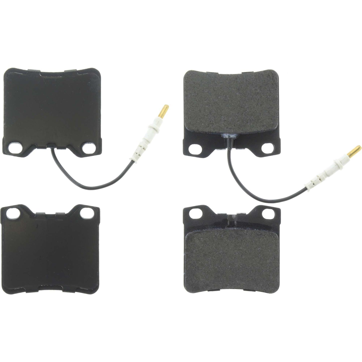 Centric Parts Disc Brake Pad Set Semi-Metallic with Shims for 2002-2008 Peugeot 607 102.14800