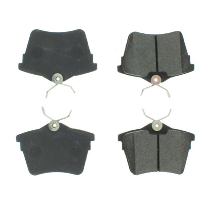 Centric Parts Disc Brake Pad Set Semi-Metallic with Shims for 2006-2008 Peugeot 407 102.14860