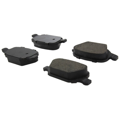 Centric Parts Disc Brake Pad Set Semi-Metallic with Shims for Alfa Romeo 147 2002-2005, 156 2002-2004, Fiat Linea 2011 102.14920