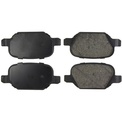Centric Parts Disc Brake Pad Set Semi-Metallic with Shims for Alfa Romeo 147 2002-2005, 156 2002-2004, Fiat Linea 2011 102.14920