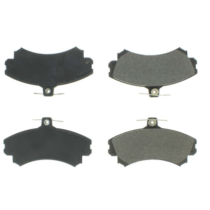 Centric Parts Disc Brake Pad Set Semi-Metallic with Shims for 2003-2007 Mitsubishi Space Star Smart Forfour Volvo S40 V40 102.14940