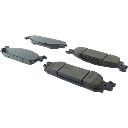 Centric Parts Disc Brake Pad Set Semi-Metallic with Shims for 2011-2019 Ford Explorer Flex Taurus Lincoln MKS MKT 102.15080