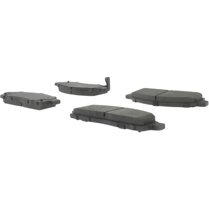 Centric Parts Disc Brake Pad Set Semi-Metallic with Shims for 2008-2019 Mitsubishi L200 2009-2015 Montero Sport 102.15190