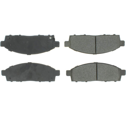 Centric Parts Disc Brake Pad Set Semi-Metallic with Shims for 2008-2019 Mitsubishi L200 2009-2015 Montero Sport 102.15190