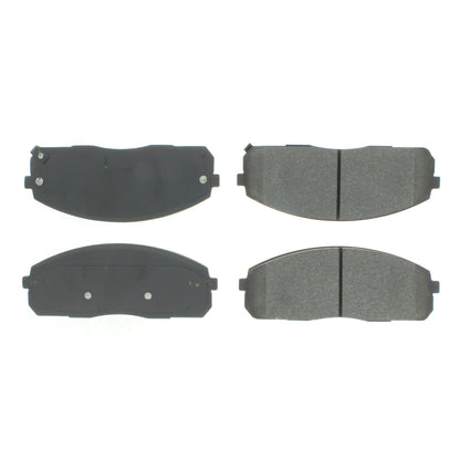 Centric Parts Disc Brake Pad Set Semi-Metallic with Shims for 2006-2010 Dodge H100 102.15200