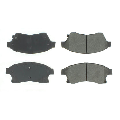 Centric Parts Disc Brake Pad Set Semi-Metallic with Shims for 2010-2017 Chevrolet Cruze 102.15220