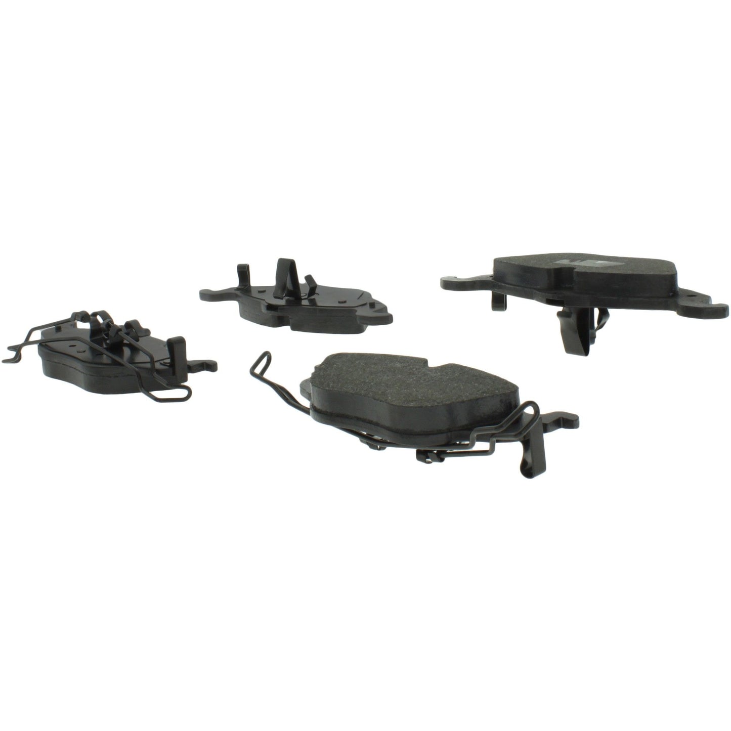 Centric Parts Disc Brake Pad Set Semi-Metallic with Shims for 2000-2008 Chevrolet Astra, 2002-2005 Zafira 102.15320