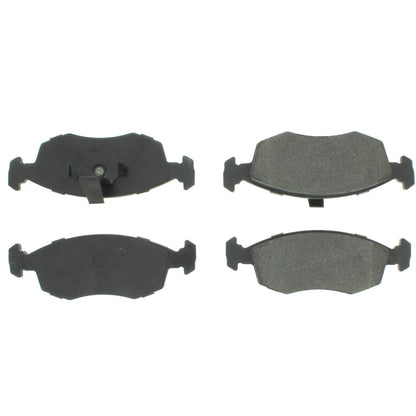 Centric Parts Disc Brake Pad Set Semi-Metallic with Shims for 2015-2018 Dodge Vision 102.15380