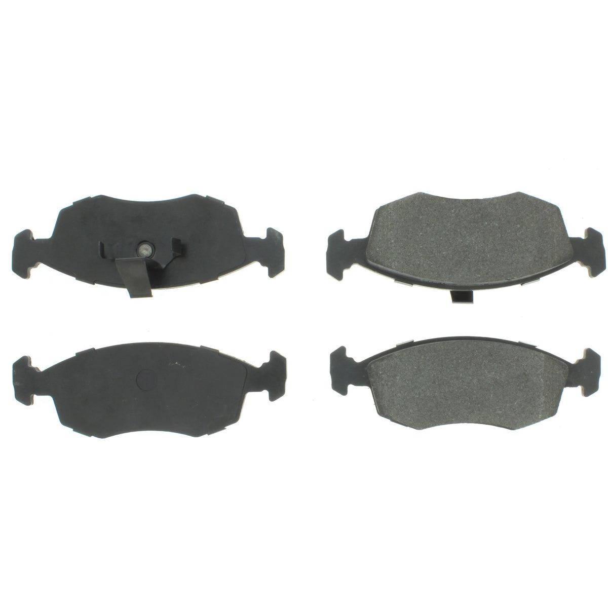 Centric Parts Disc Brake Pad Set Semi-Metallic with Shims for 2015-2018 Dodge Vision 102.15380