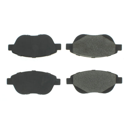 Centric Parts Disc Brake Pad Set Semi-Metallic with Shims for 2010-2011 Peugeot 207, 2004-2010 307 102.15410