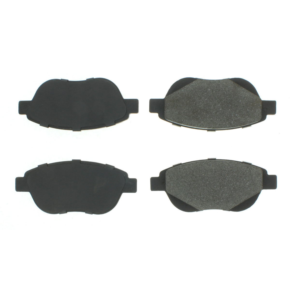 Centric Parts Disc Brake Pad Set Semi-Metallic with Shims for 2010-2011 Peugeot 207, 2004-2010 307 102.15410