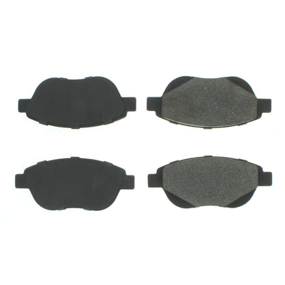 Centric Parts Disc Brake Pad Set Semi-Metallic with Shims for 2010-2011 Peugeot 207, 2004-2010 307 102.15410