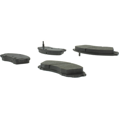 Centric Parts Disc Brake Pad Set Semi-Metallic with Shims for 2010-2013 Dodge H100 Van 102.15660