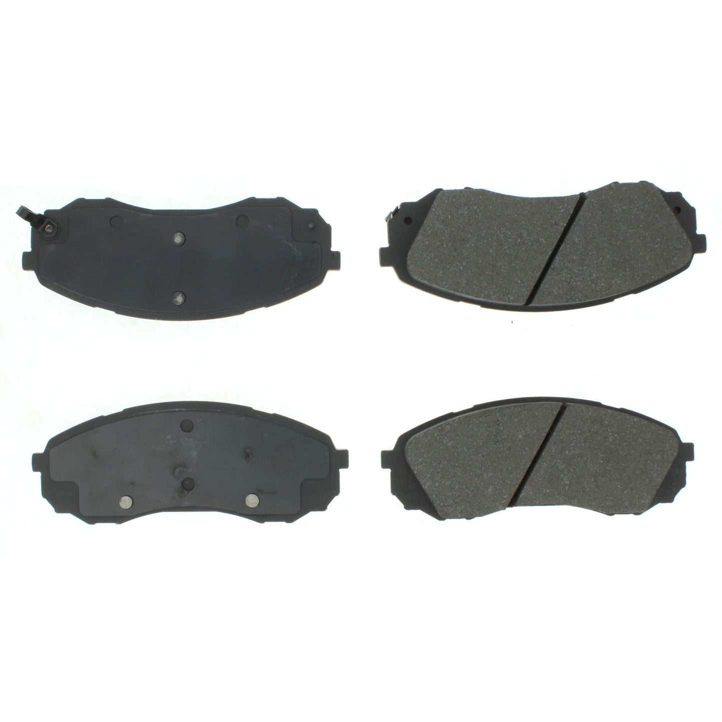 Centric Parts Disc Brake Pad Set Semi-Metallic with Shims for 2010-2013 Dodge H100 Van 102.15660