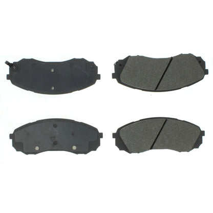 Centric Parts Disc Brake Pad Set Semi-Metallic with Shims for 2010-2013 Dodge H100 Van 102.15660