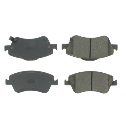Centric Parts Disc Brake Pad Set Semi-Metallic with Shims for 2009-2014 Toyota Corolla 102.15710