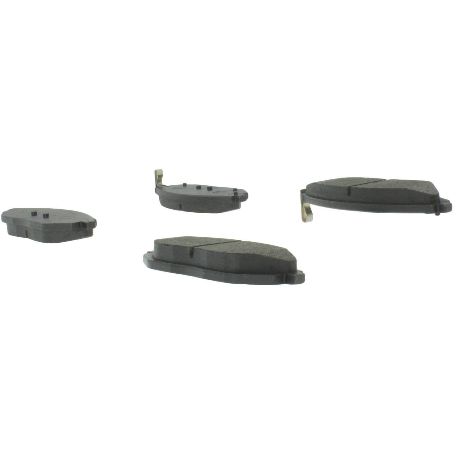 Centric Parts Disc Brake Pad Set Semi-Metallic with Shims for Chevrolet Beat 2020-2018 Sonic 2017-2016 Spark 2016-2011 Spark Classic 2016 102.15900