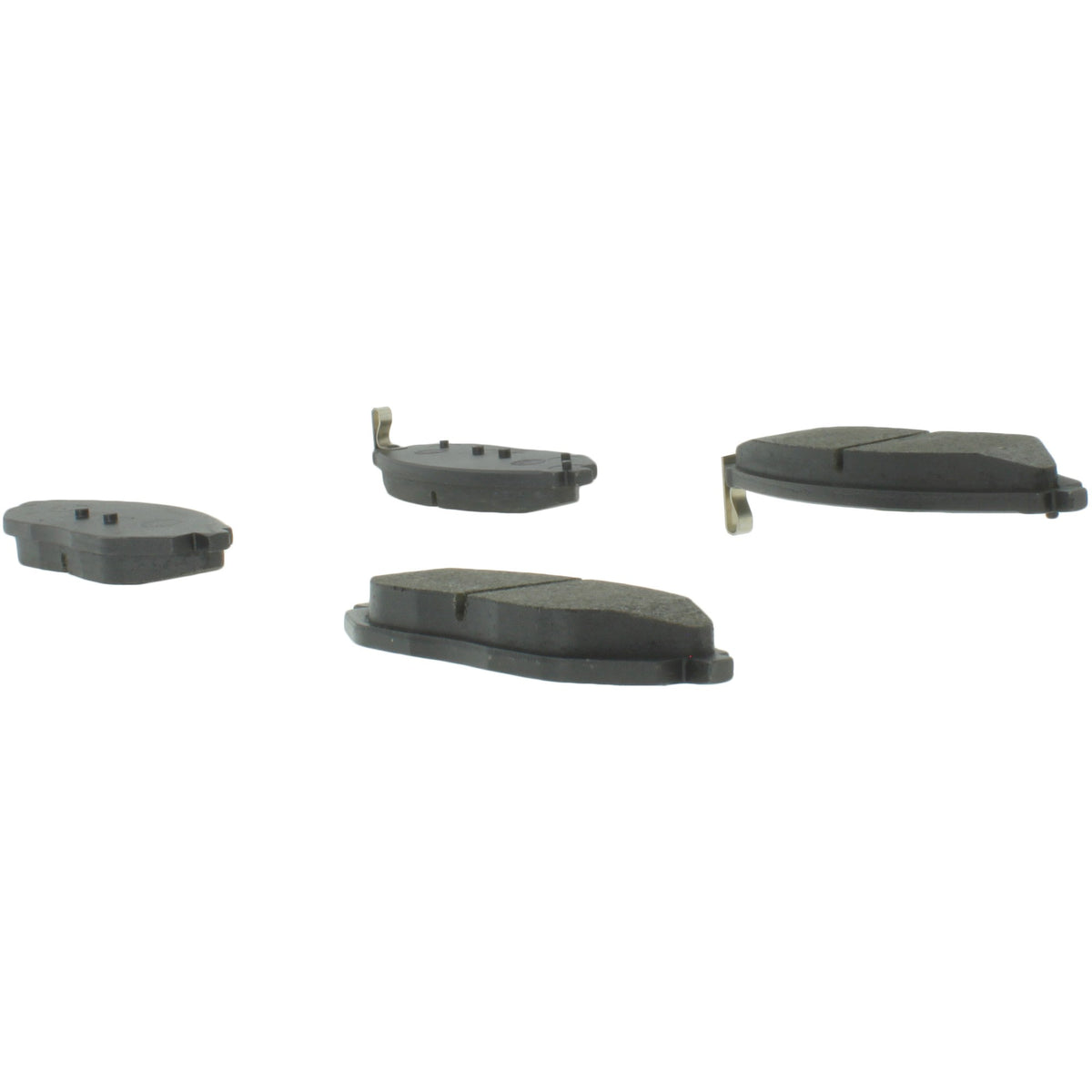 Centric Parts Disc Brake Pad Set Semi-Metallic with Shims for Chevrolet Beat 2020-2018 Sonic 2017-2016 Spark 2016-2011 Spark Classic 2016 102.15900