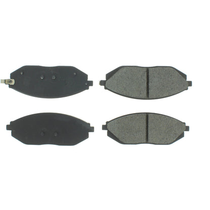 Centric Parts Disc Brake Pad Set Semi-Metallic with Shims for Chevrolet Beat 2020-2018 Sonic 2017-2016 Spark 2016-2011 Spark Classic 2016 102.15900